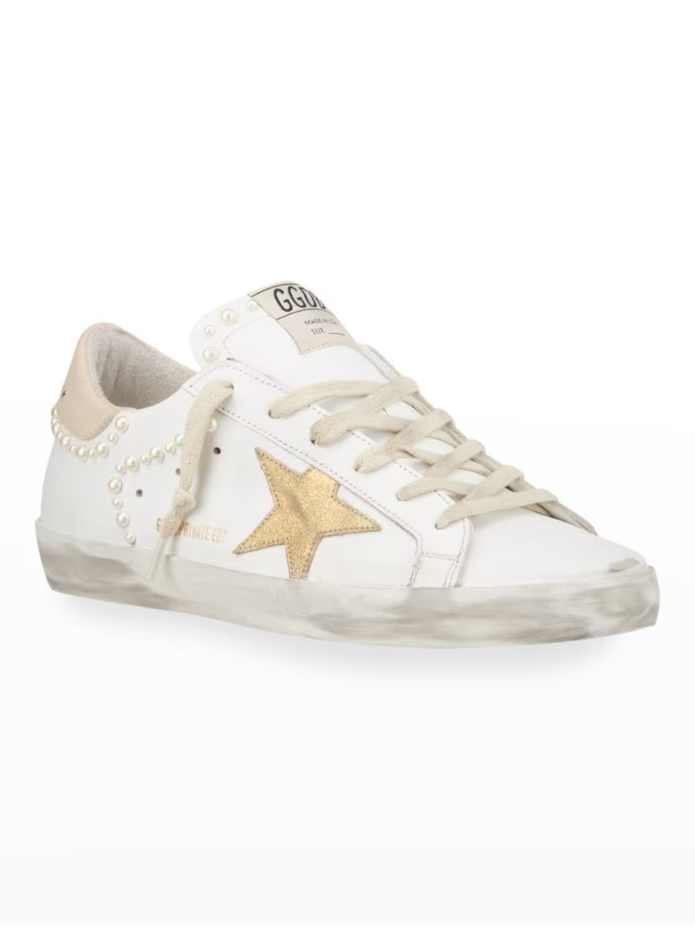 Golden Goose Superstar Pearly Low-Top Sneakers